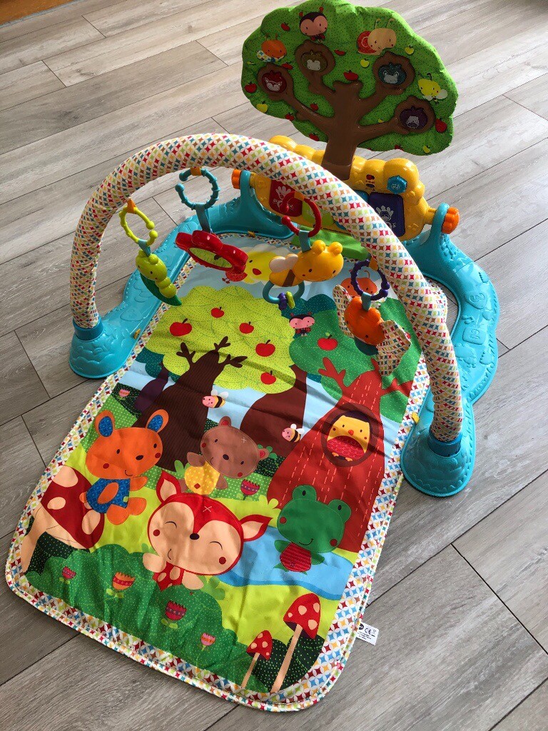 vtech baby little friendlies glow and giggle playmat